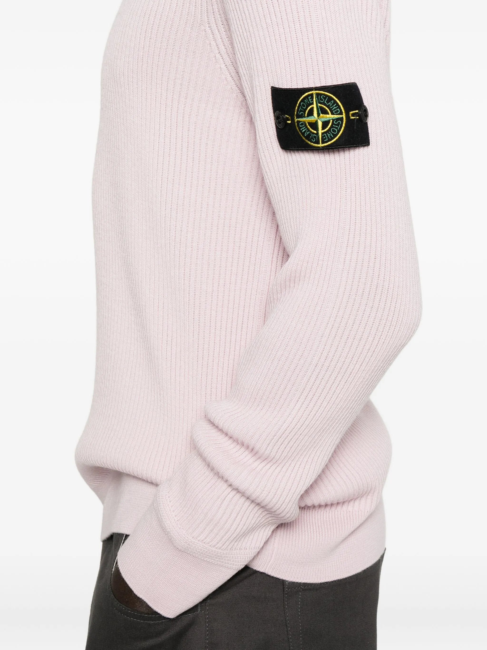 Stone Island Ribbed Crew-neck Sweater - 5