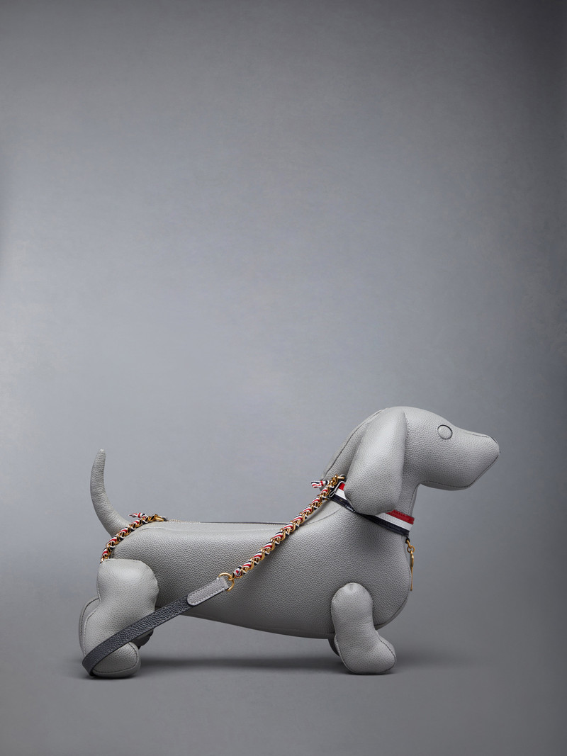 MINI HECTOR CHAIN BAG IN PEBBLE GRAIN 3