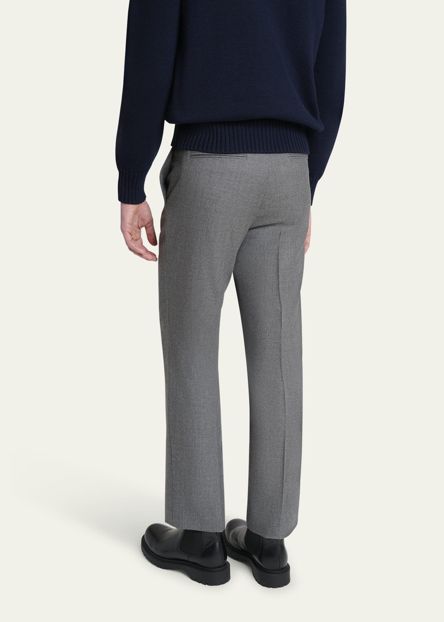 Men's Classic-Fit Formal Trousers - 3