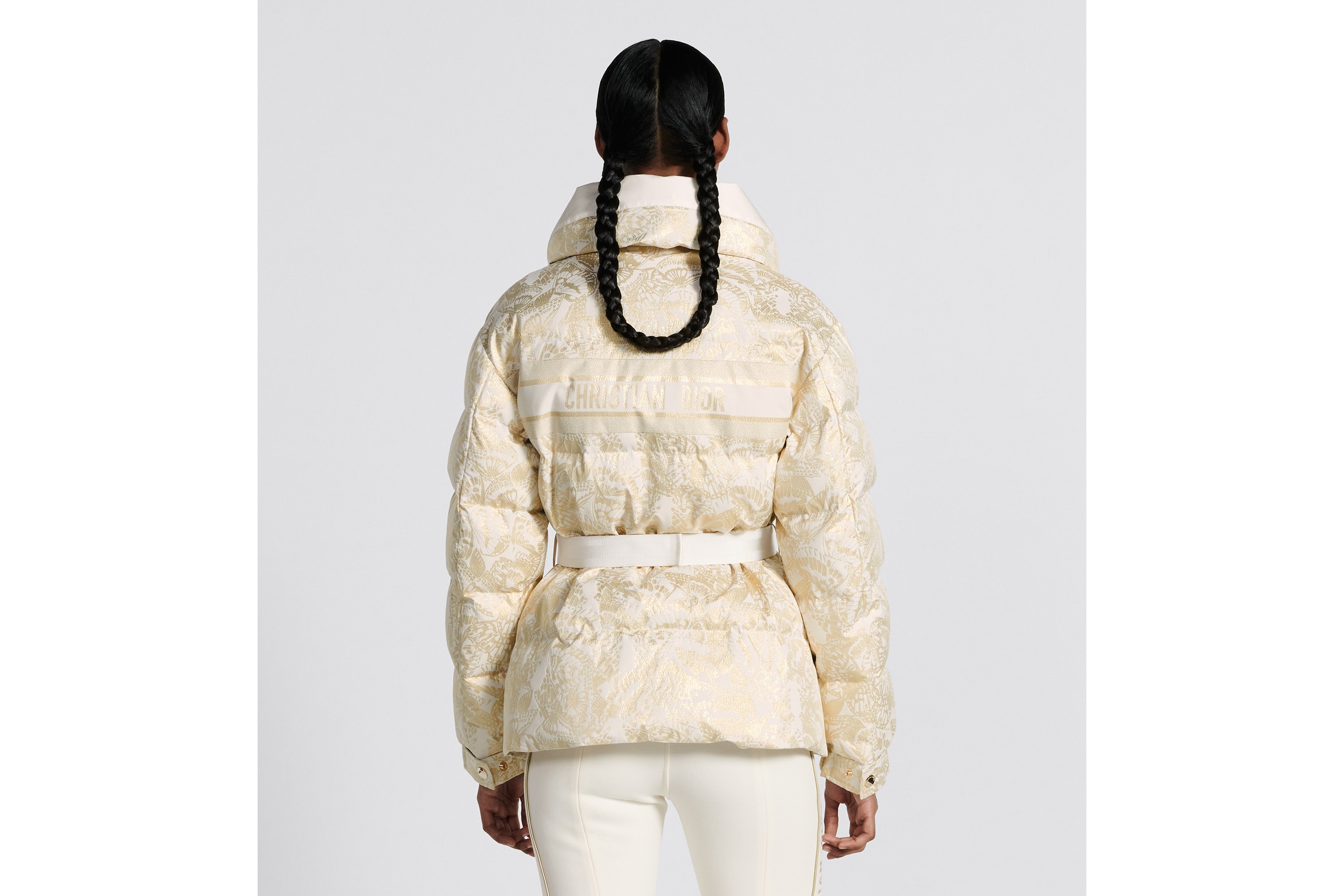 DiorAlps Puffer Jacket with Belt - 4