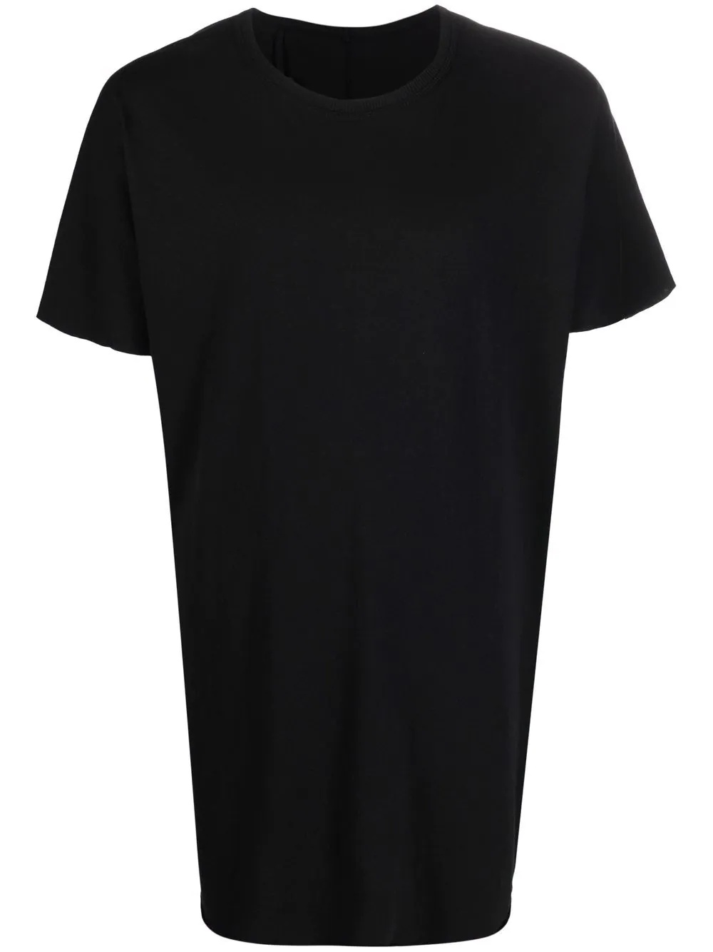 short sleeved longline T-shirt - 1