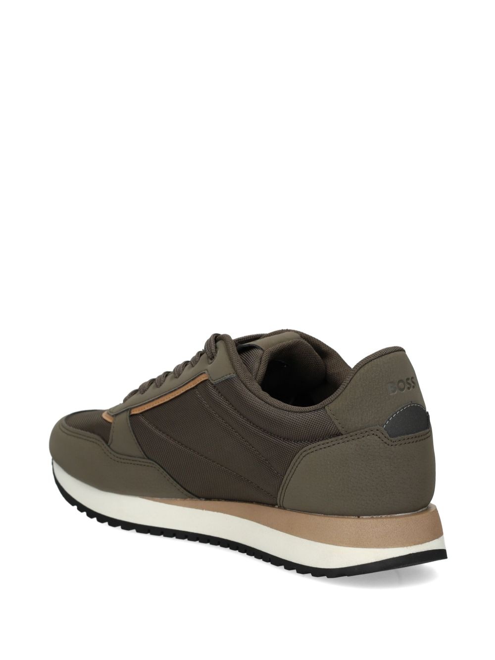 panelled sneakers - 3