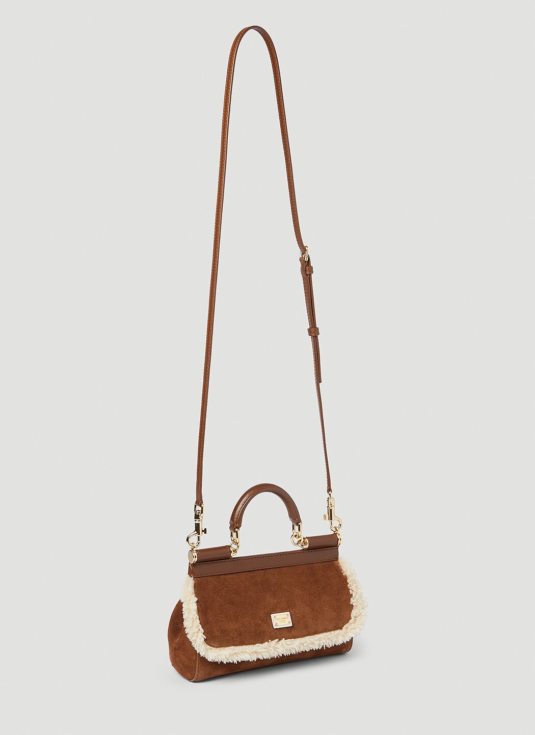 Sicily Suede Small Handbag - 2