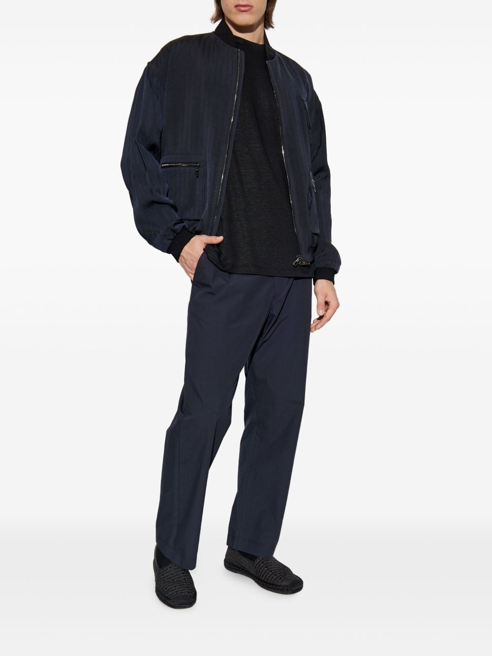 zip-up bomber jacket - 2
