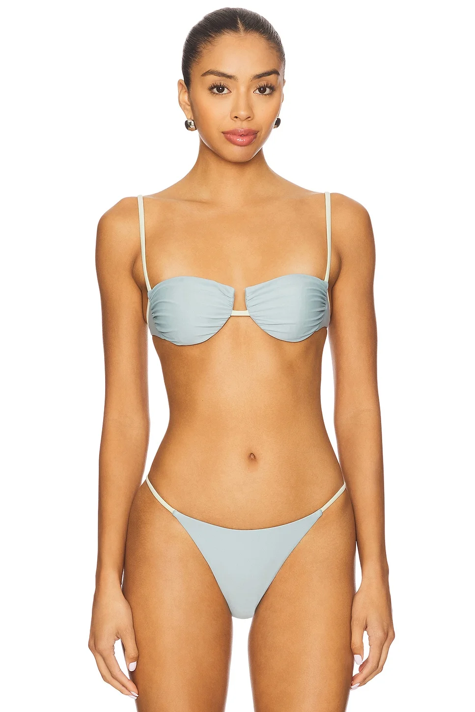 Cielo Gathered Bikini Balconette - 1