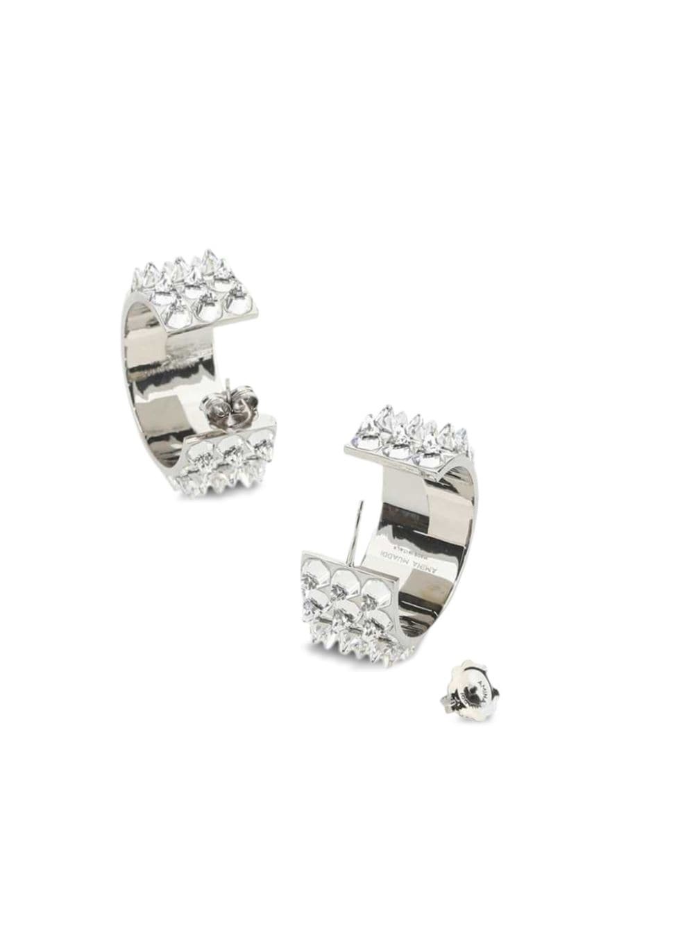 Karma hoop earrings - 3