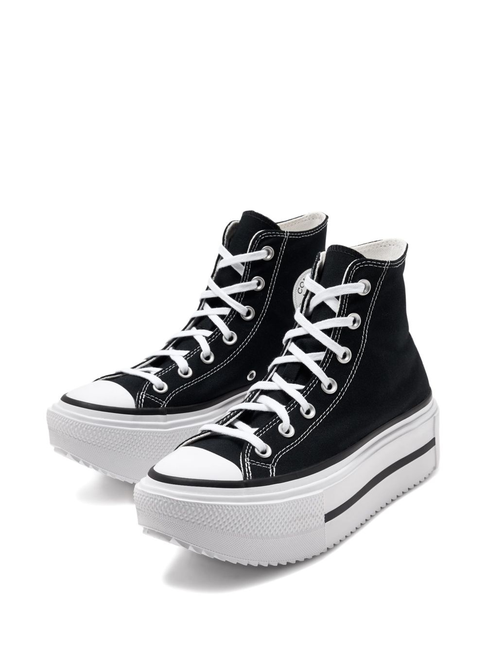 hi-top platform sneakers - 2