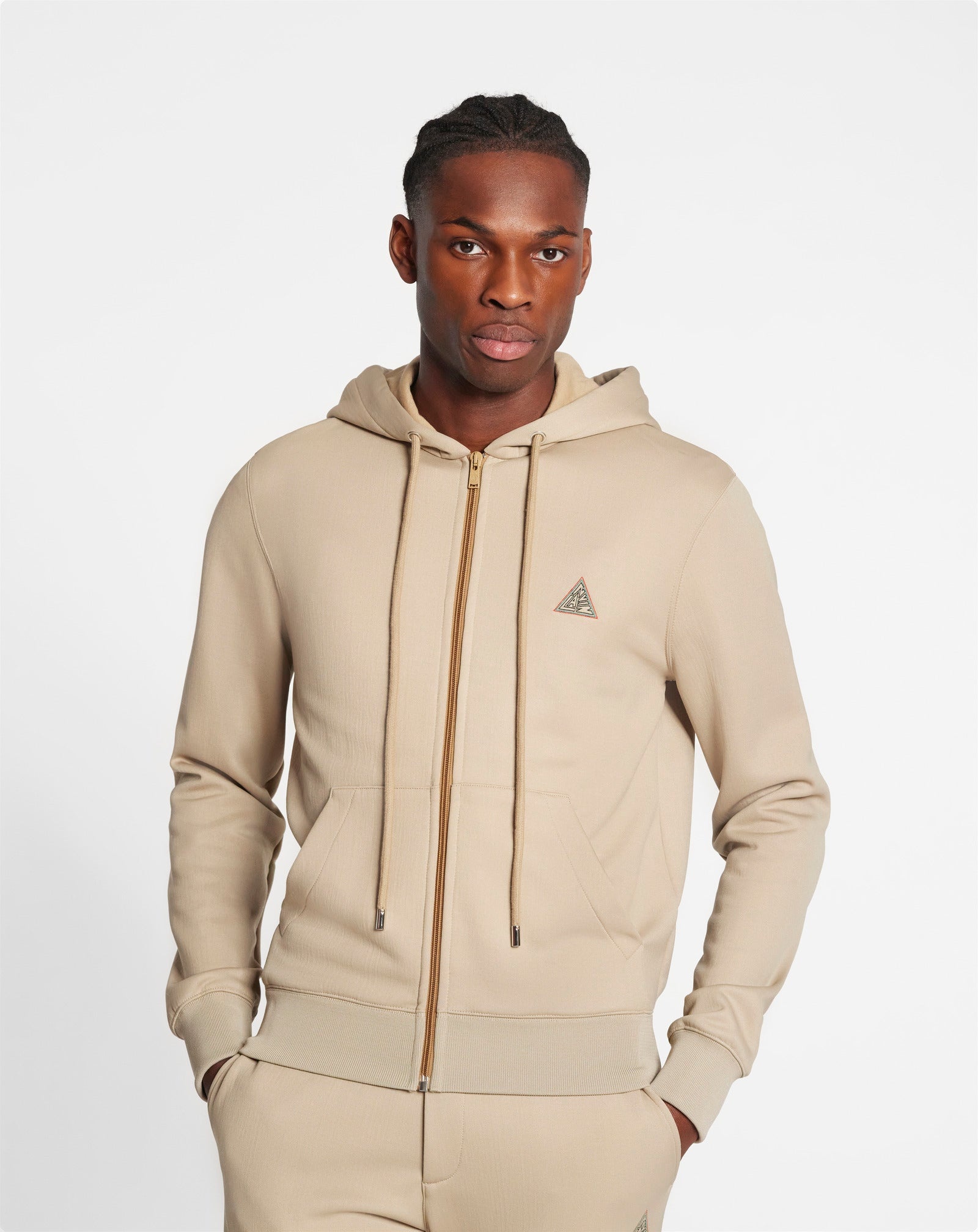 ZIP-UP CURB HOODIE - 3