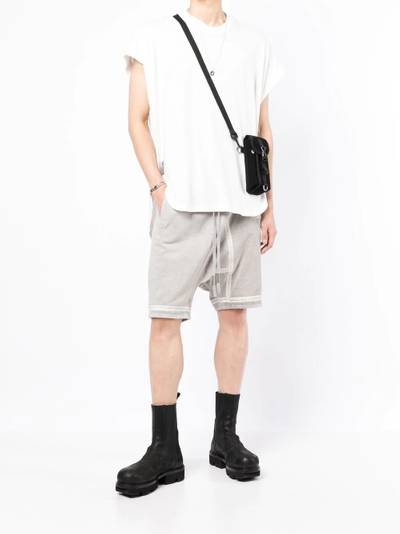 Boris Bidjan Saberi seam-detail Bermuda shorts outlook