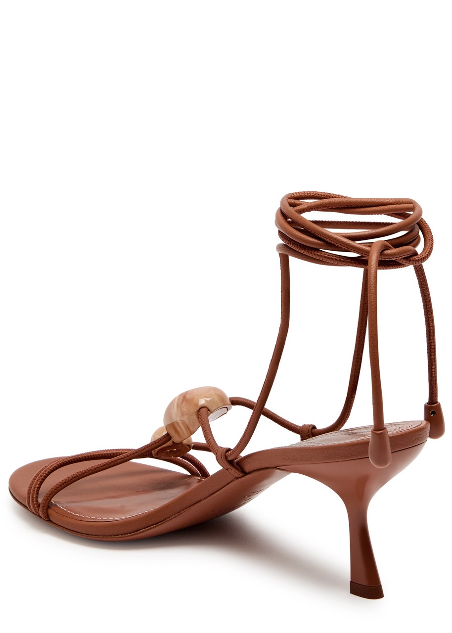 Zimmermann Gleam 65 Leather Sandals - 2