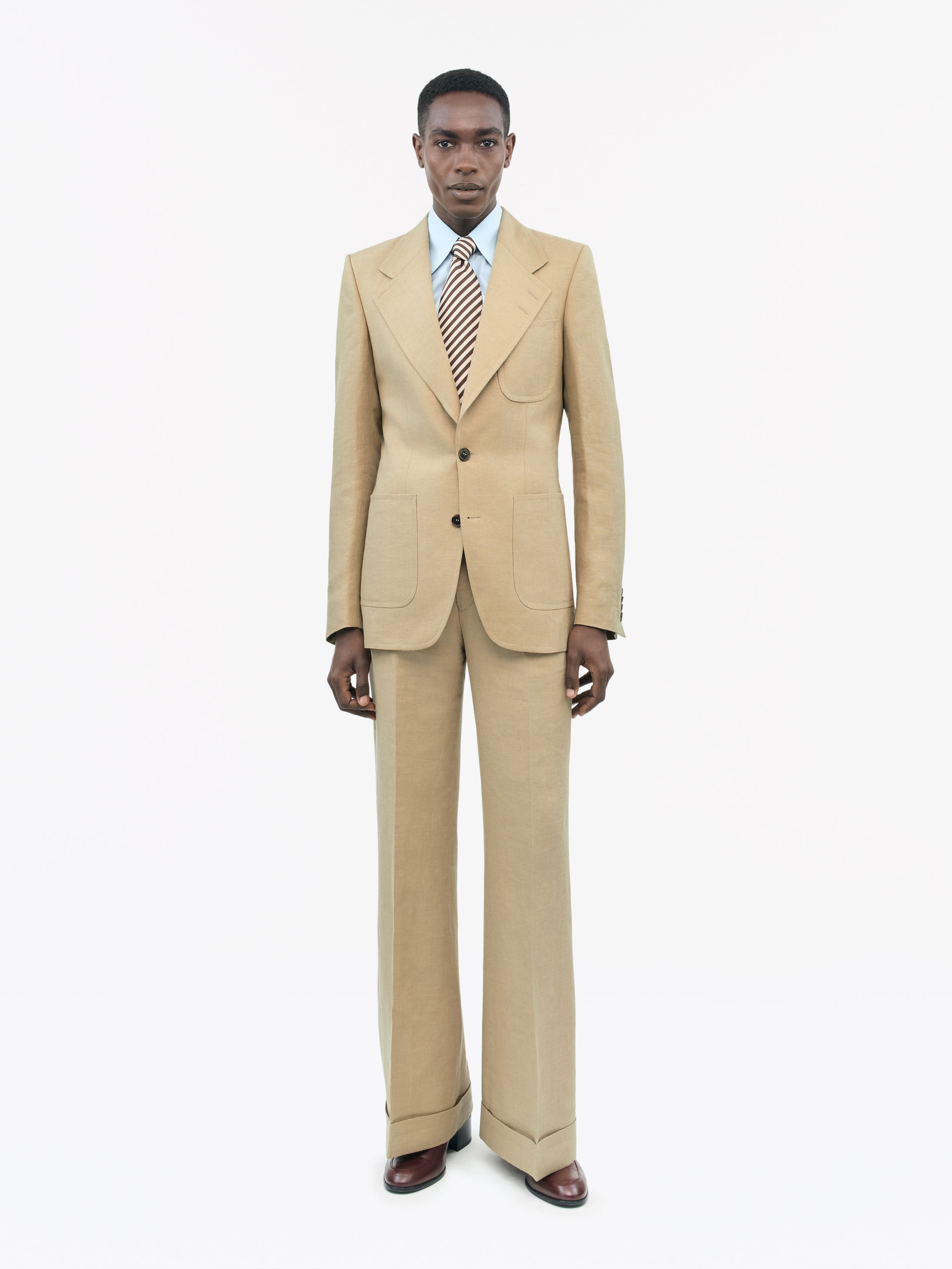 Morini Regular-fit Linen Blazer - 2