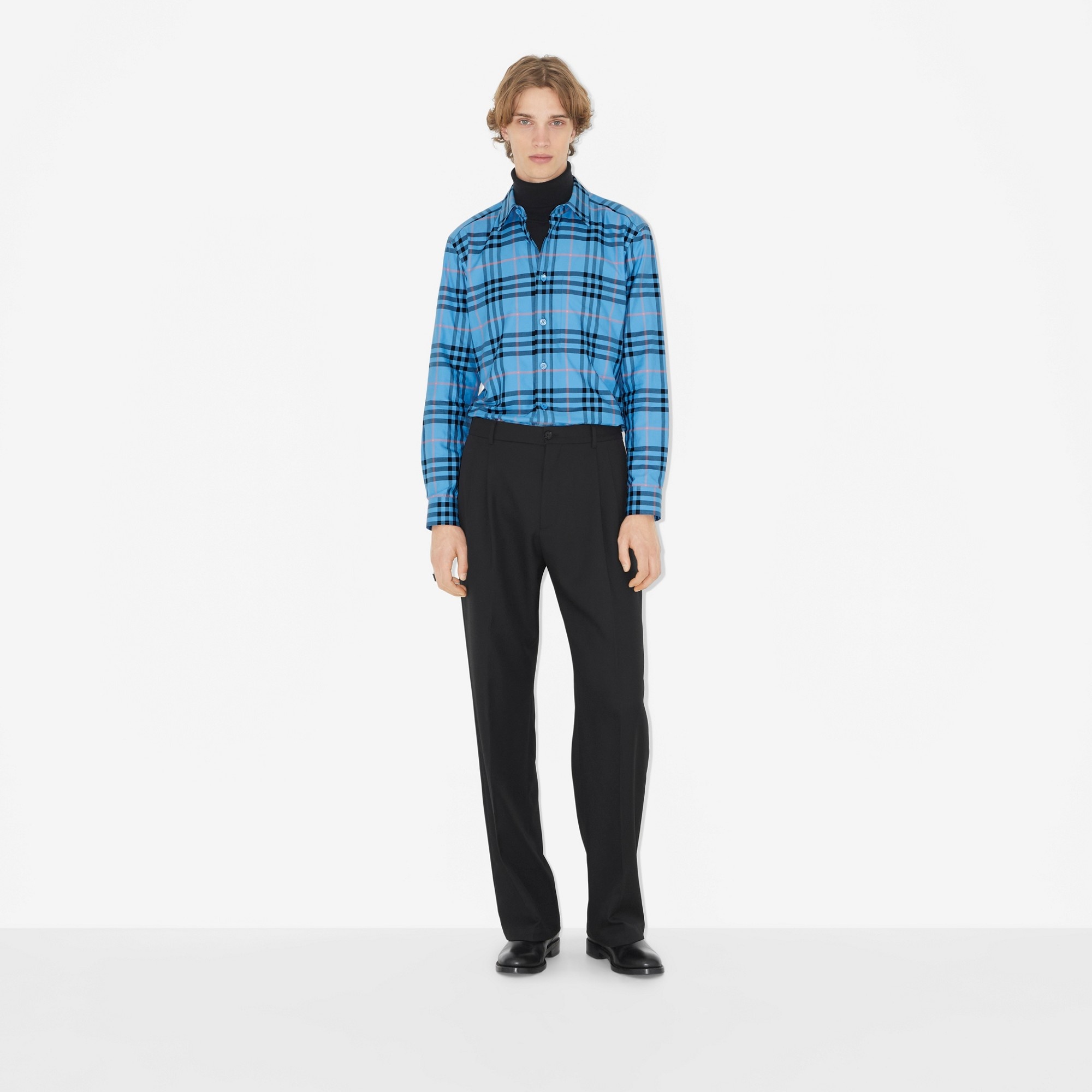 Burberry Check Cotton Shirt | REVERSIBLE