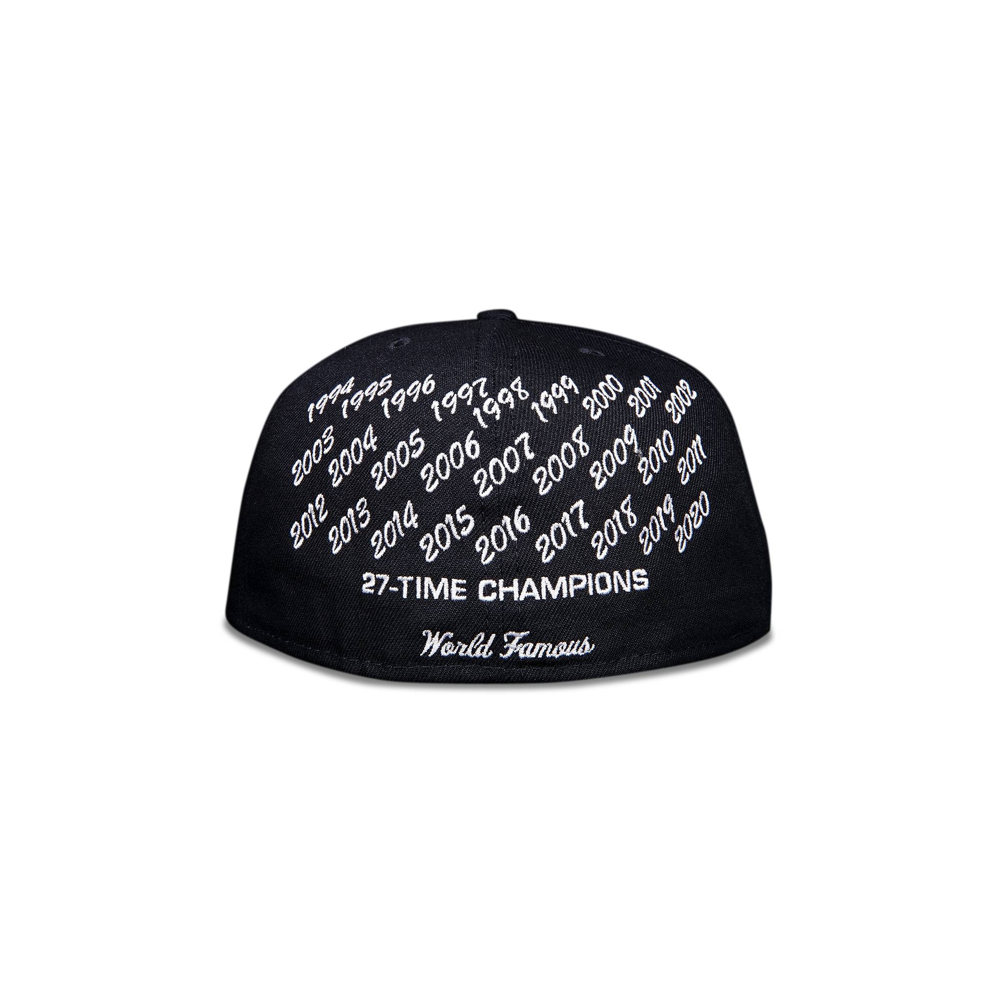 Supreme x New Era Champions Box Logo Hat 'Navy' - 2