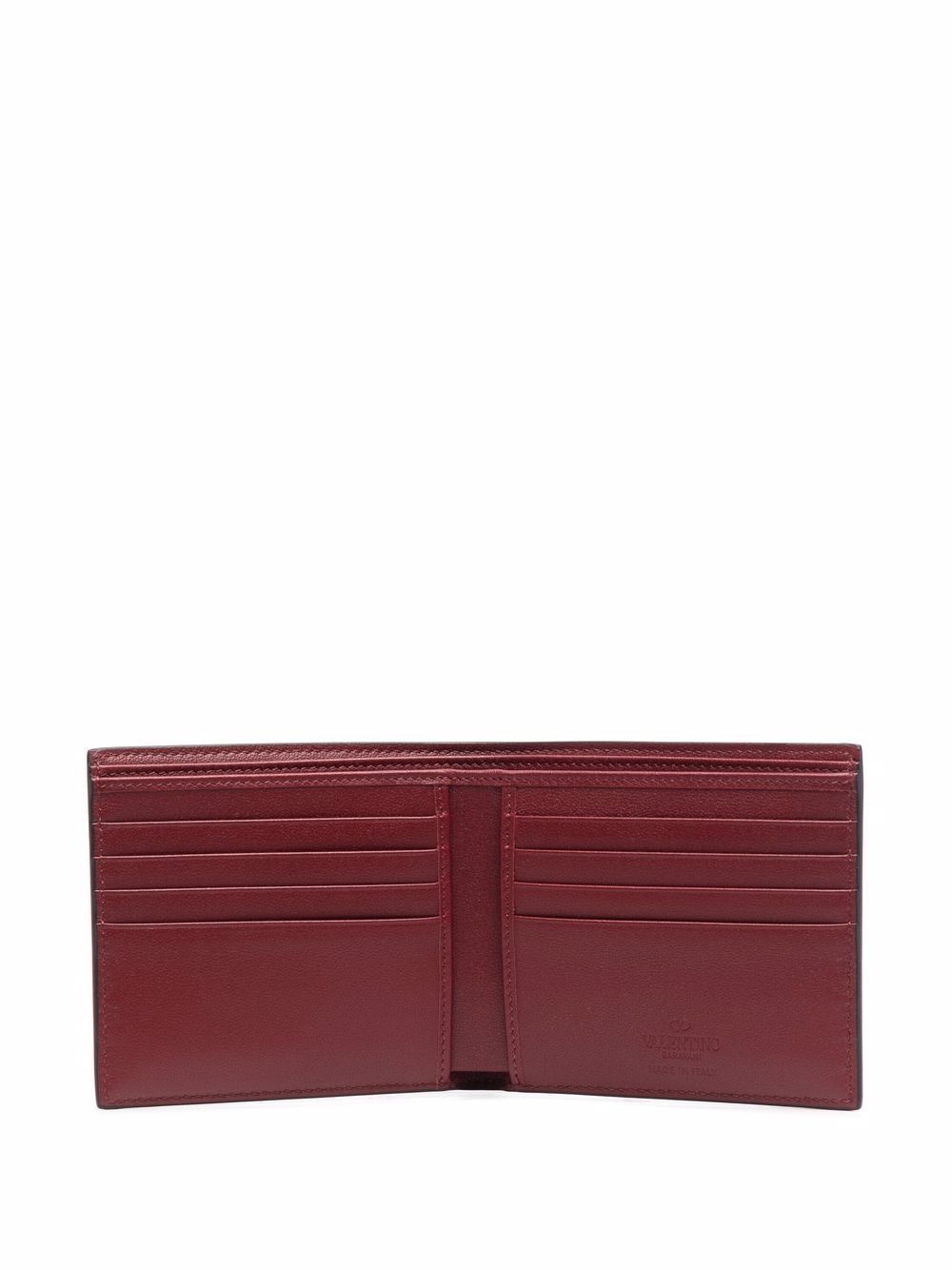 Rockstud-embellished leather wallet - 3