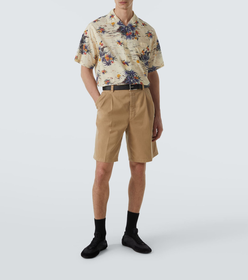 Prada Cotton Bermuda shorts outlook