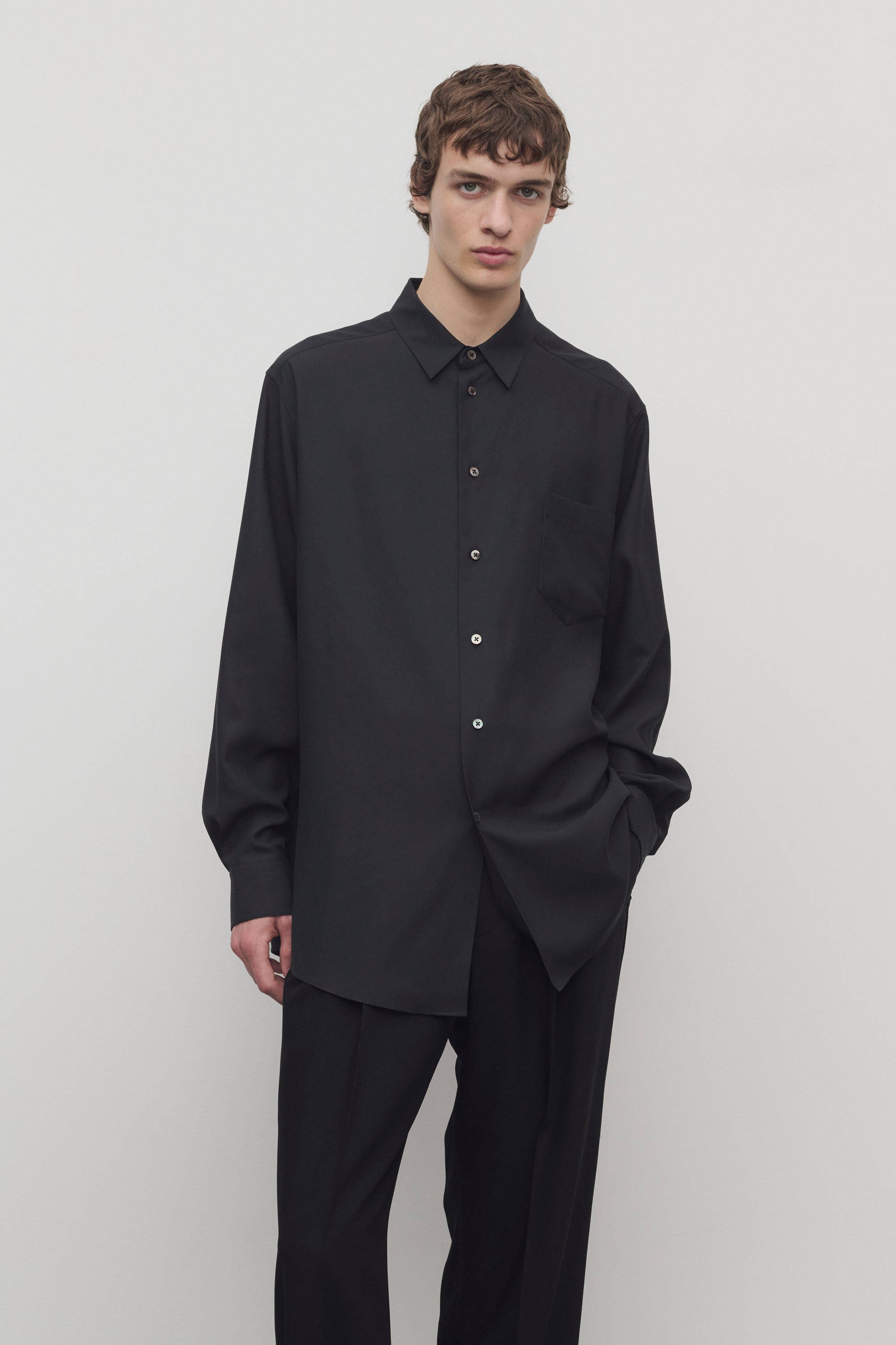 Briar Shirt in Silk - 3