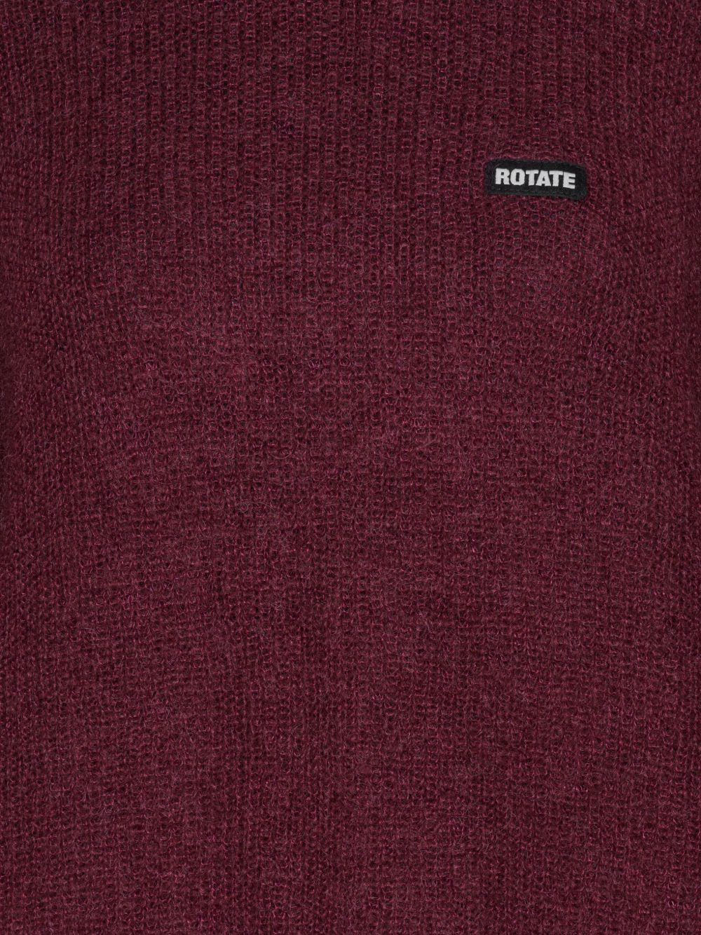 logo-patch balloon-sleeve knitwear - 5
