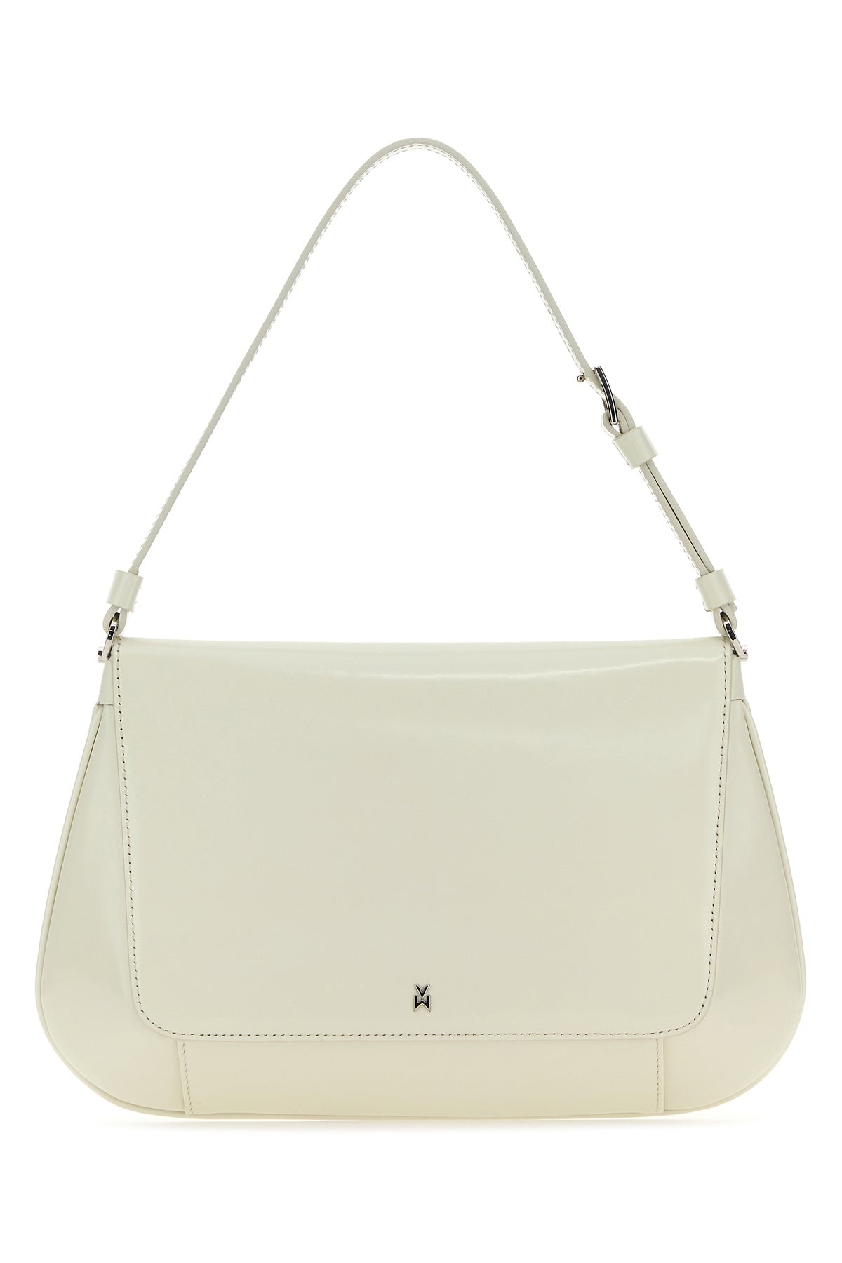 Ivory leather Ami shoulder bag - 3