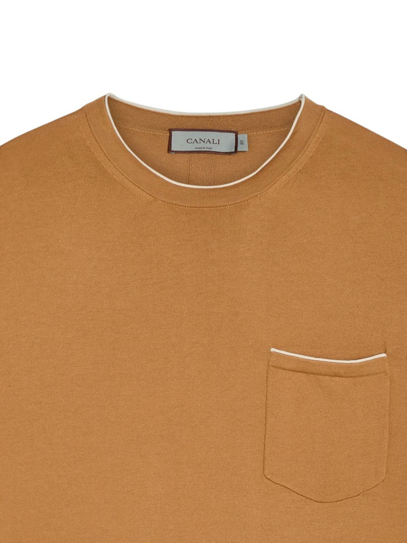 Canali chest-pocket T-shirt outlook