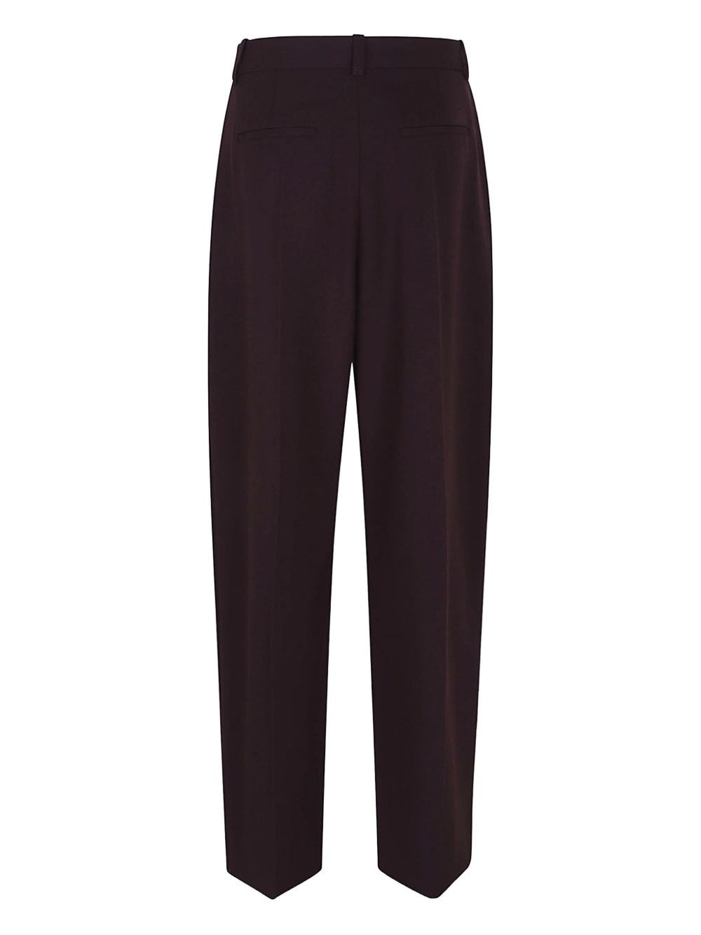 Wool crêpe pants - 3