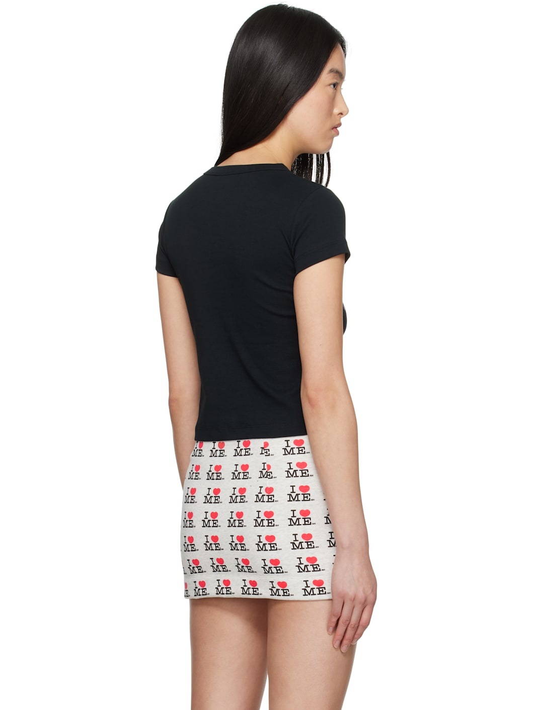 【関税込み】Ashley Williams ブラック ベビーTシャツ ASHLEY WILLIAMS Black Baby T-shirt | REVERSIBLE