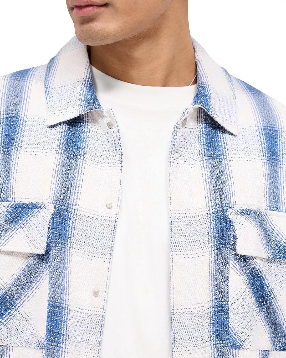 Oversized Fit Season Flannel Plaid Shirt - 7