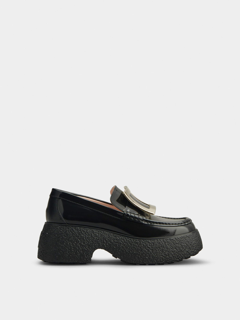 Viv' Rangers Metal Buckle Flatform Loafers 1