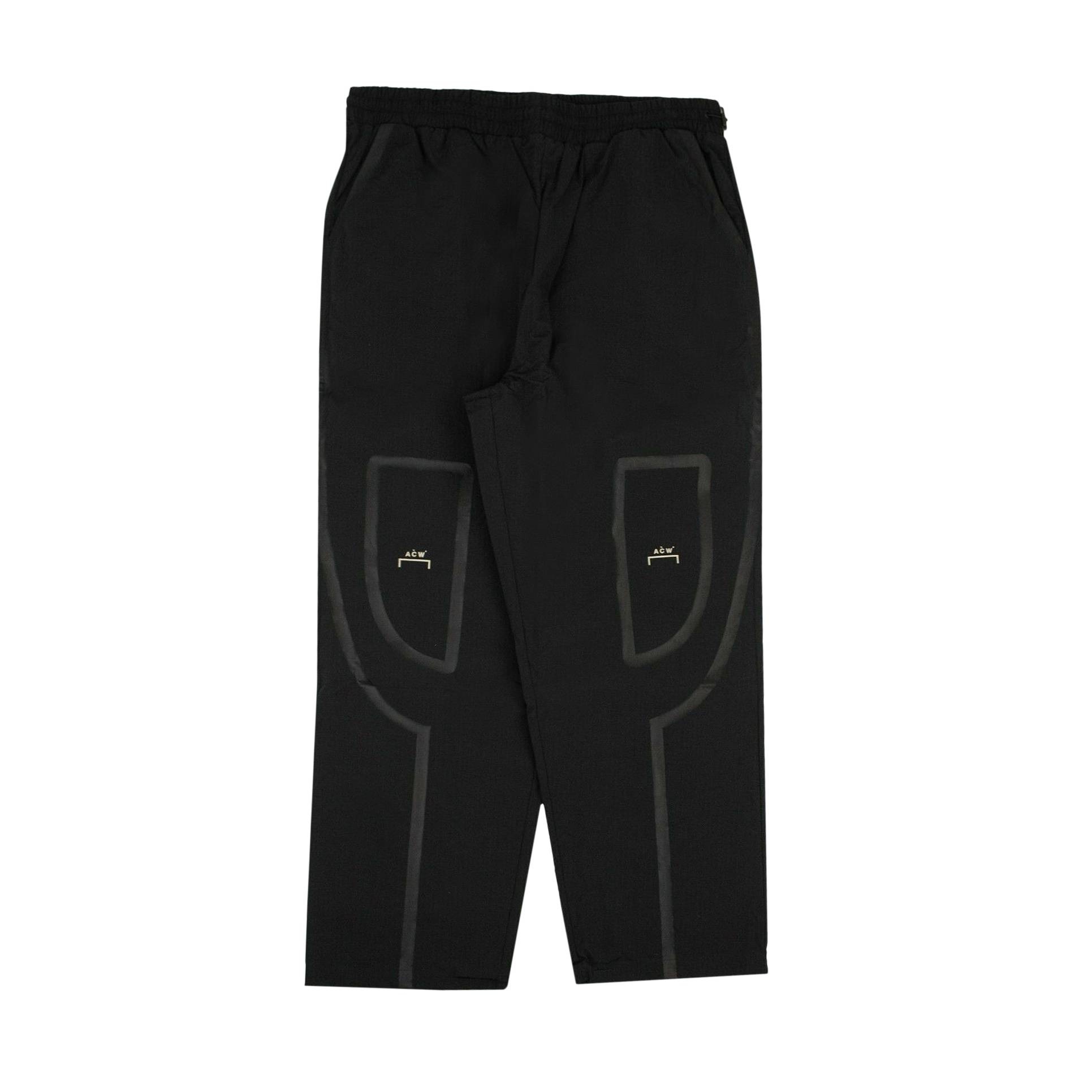 A-Cold-Wall* Bracket Taped Trackpants 'Black' - 1