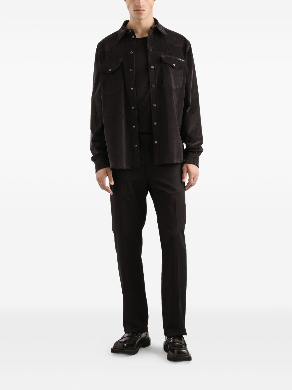 long-sleeve cotton T-shirt - 2