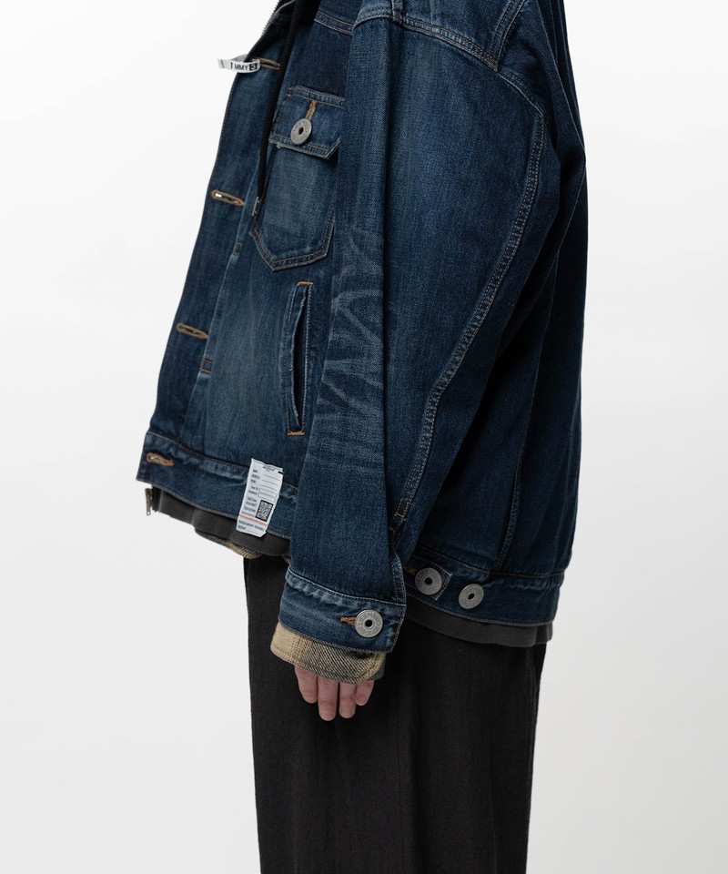 Triple Layered Denim Jacket 12