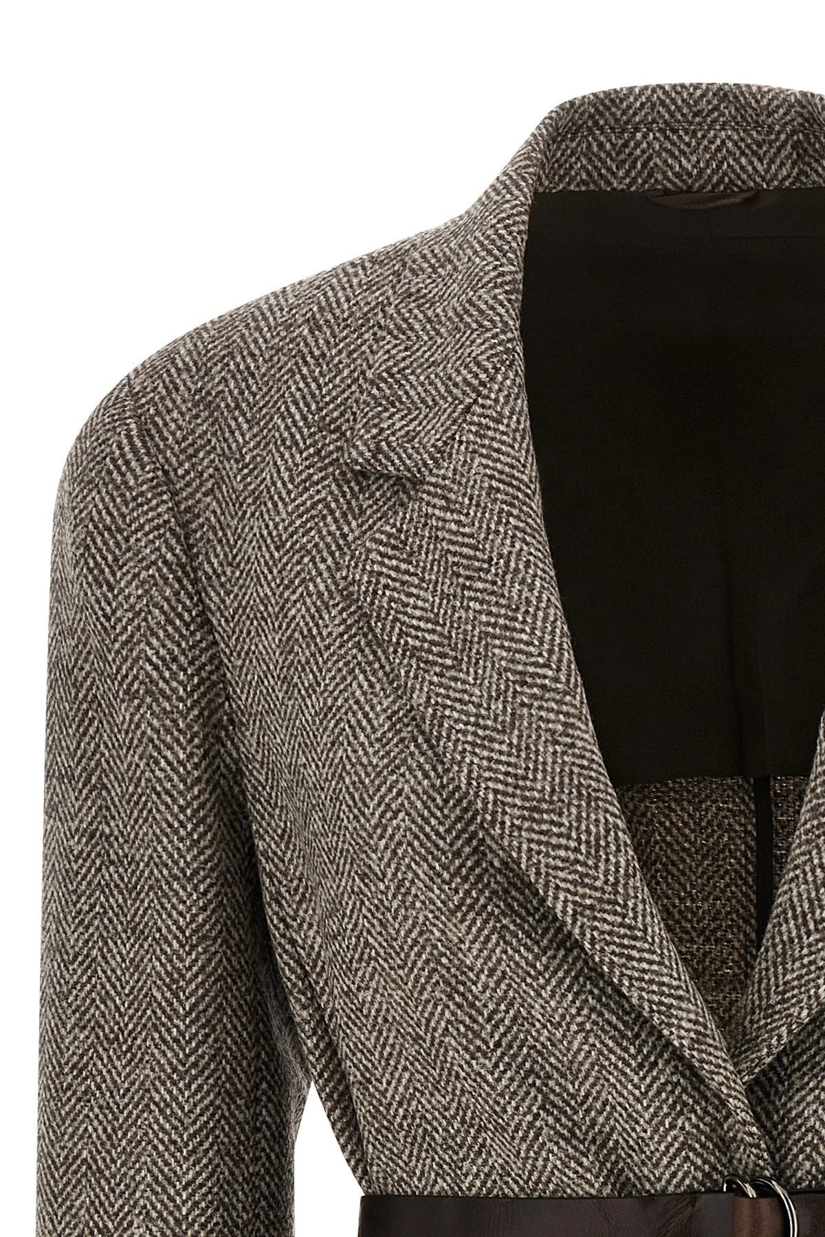 Brunello Cucinelli Women Belt Blazer - 3