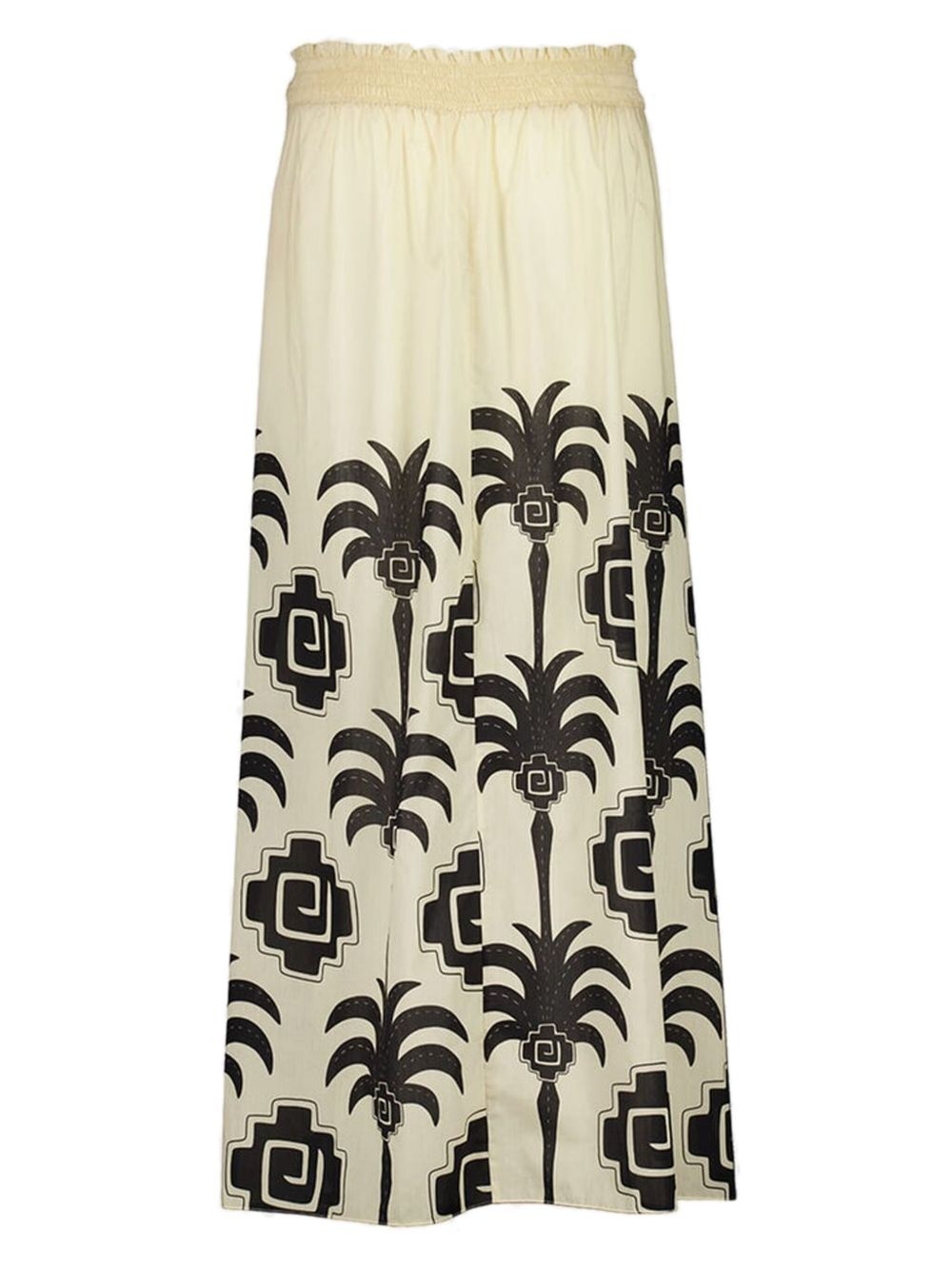 palm-print wrap maxi skirt - 2