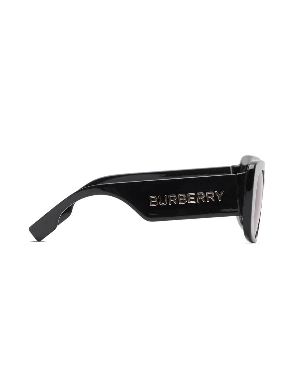 logo-embossed oversize-frame sunglasses - 2