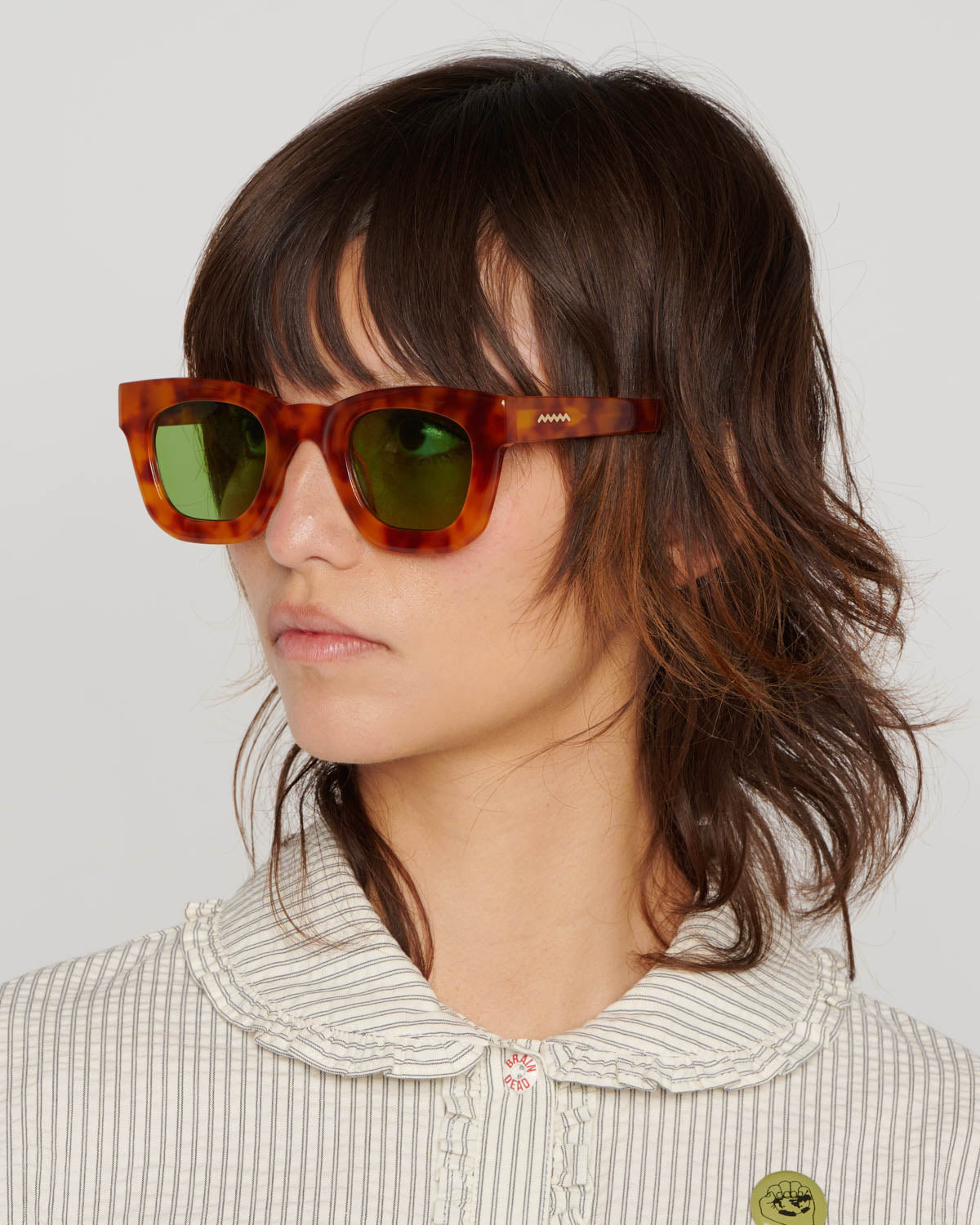 Elia Post Modern Primitive Eye Protection - Honey Tortoise - 2