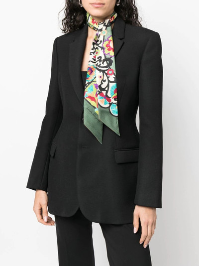 Salvatore Ferragamo all-over graphic-print scarf outlook