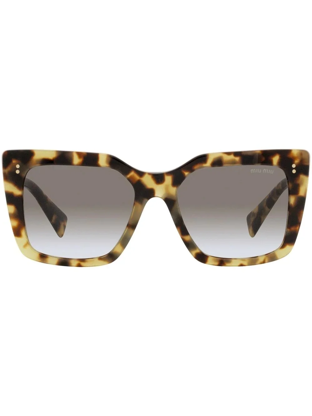 square-frame sunglasses - 1