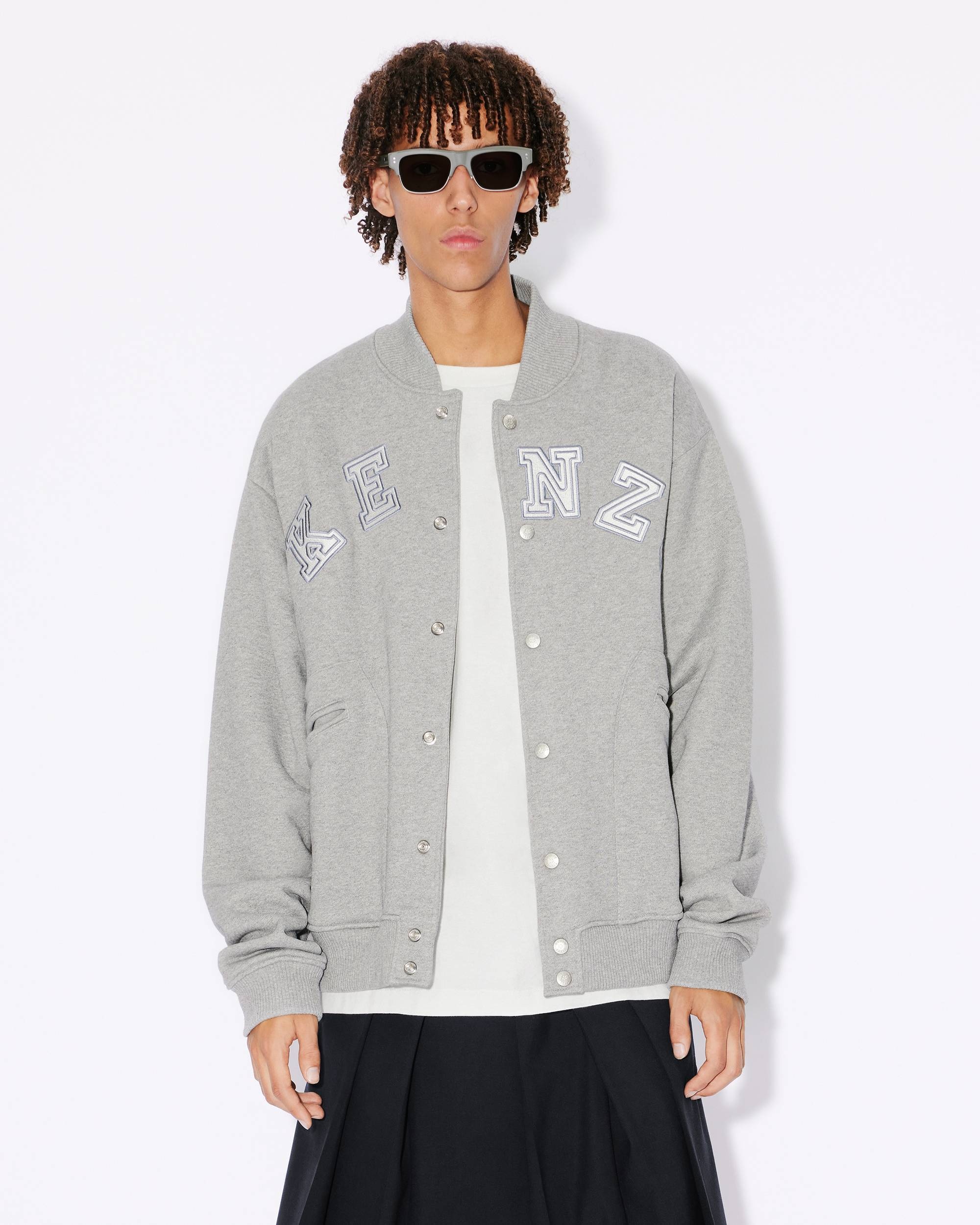 'KENZO Academy' embroidered bomber jacket - 3