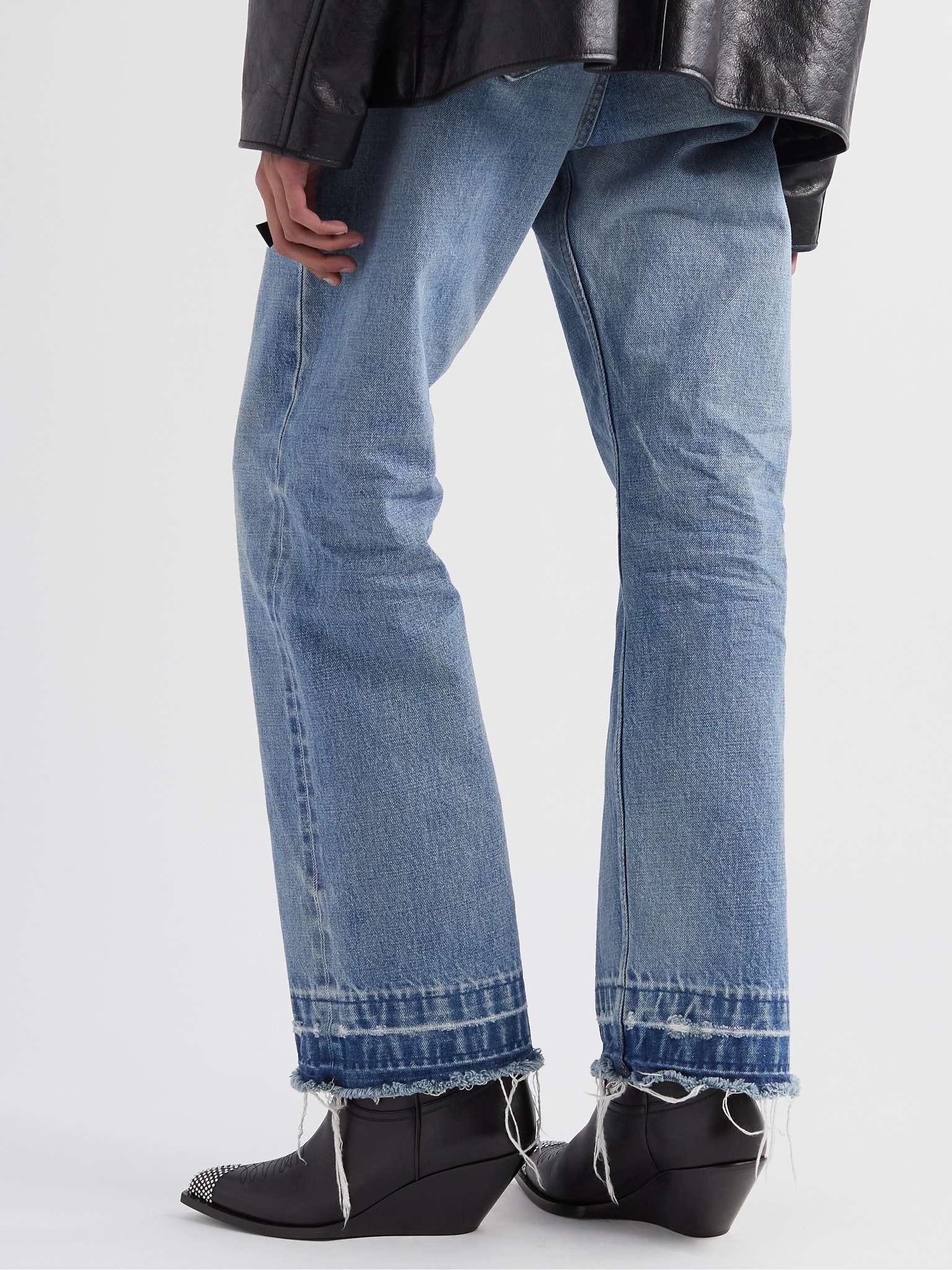 CELINE Wesley Straight-Leg Distressed Jeans | mrporter | REVERSIBLE