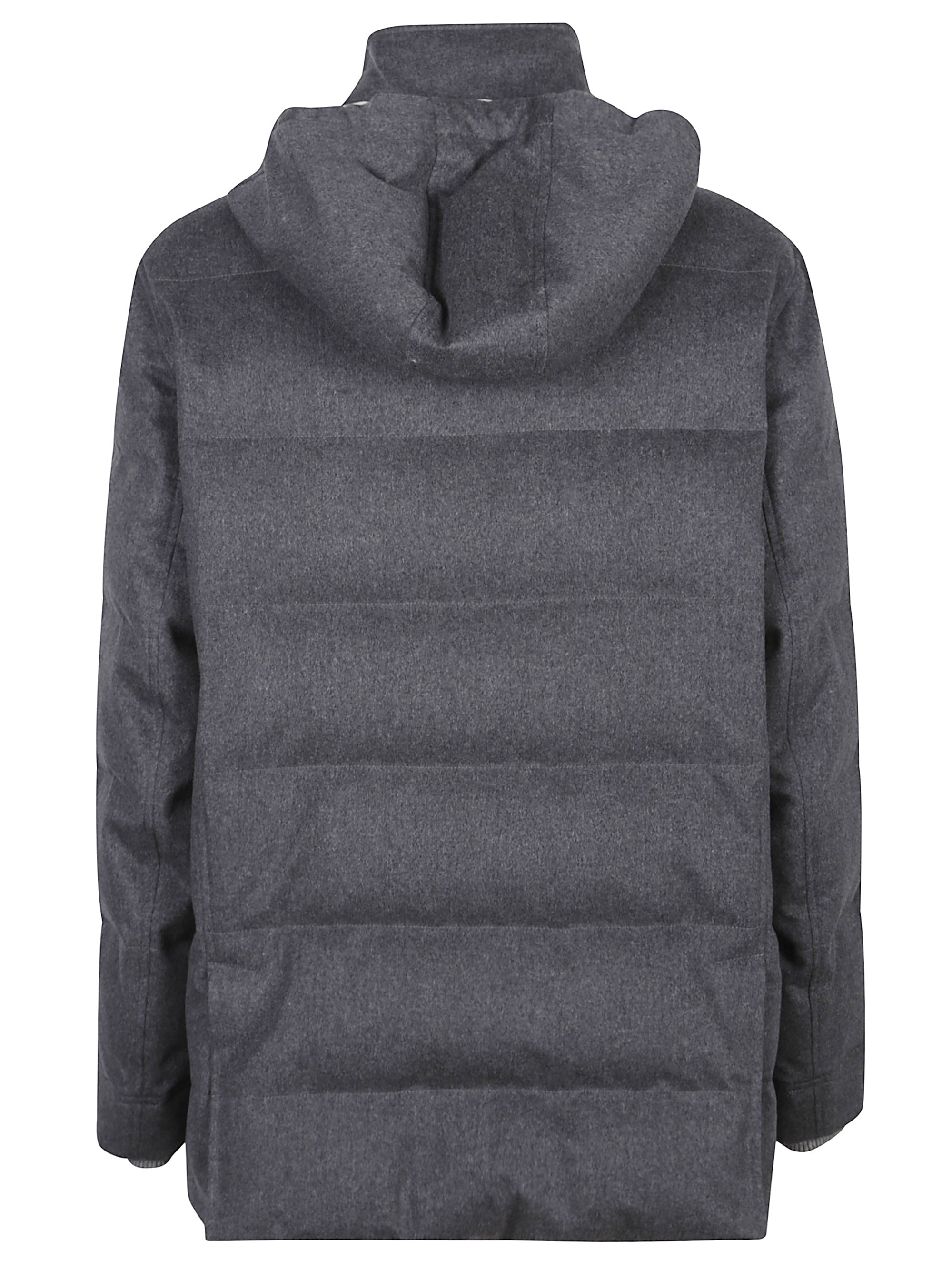Brunello Cucinelli Men Quilted Down Jacket - 2