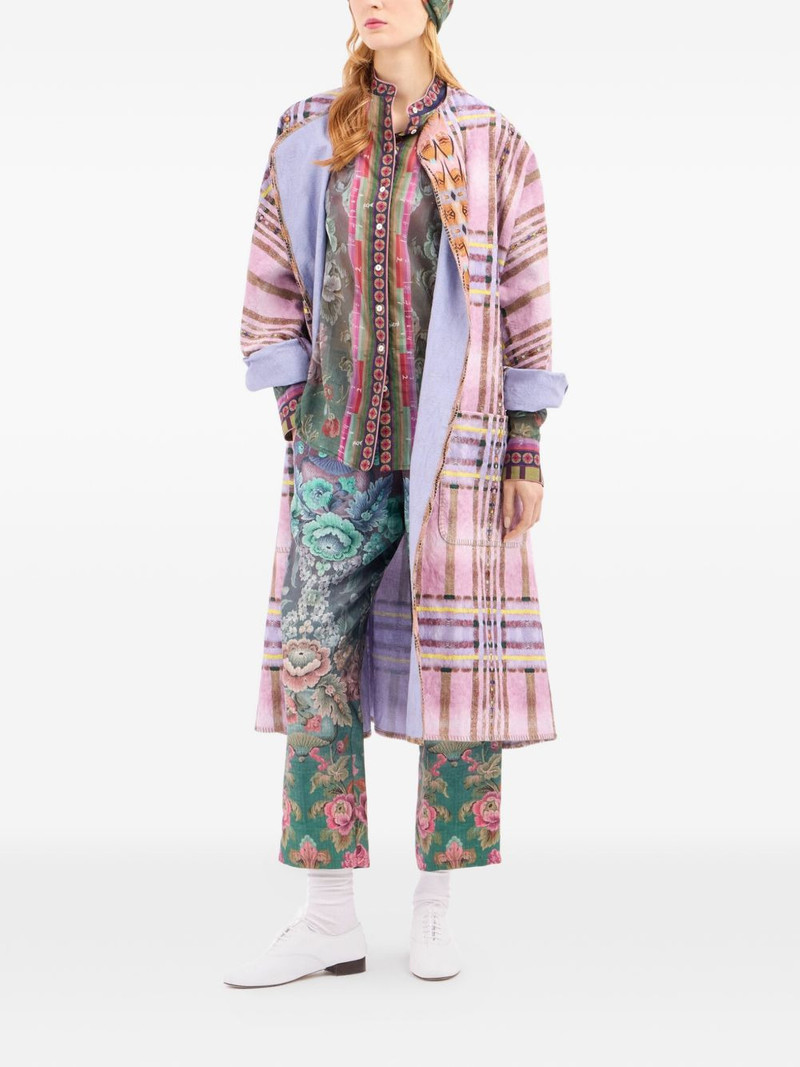 Aloe floral straight-leg trousers 3