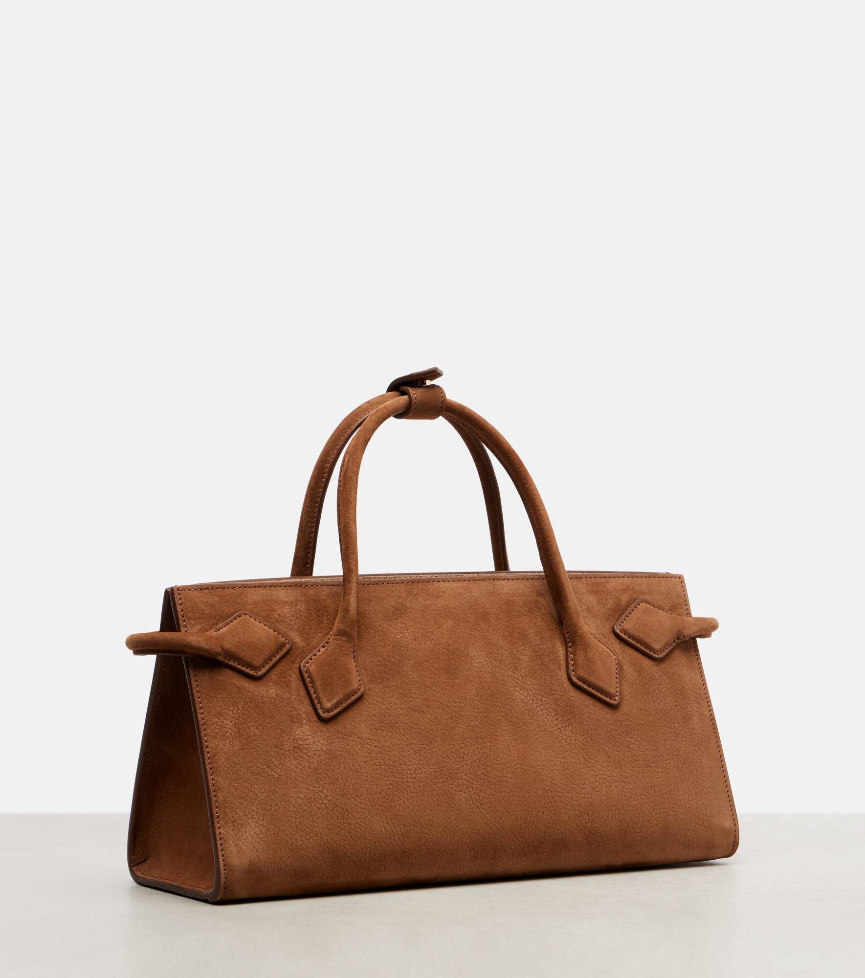 Suede tote bag - 4