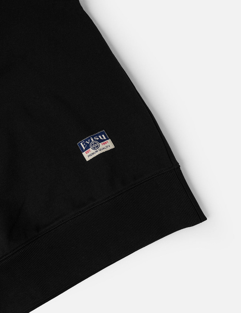 Japanese Print Brocade Pocket Sweatshirt 7