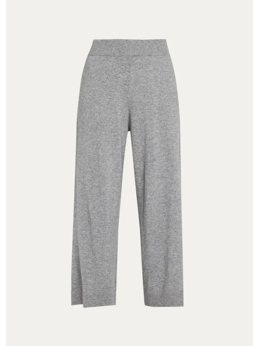 Wide-Leg Knit Lounge Pants - 1