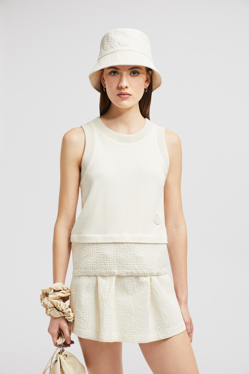 Moncler Embroidered Tank Top outlook