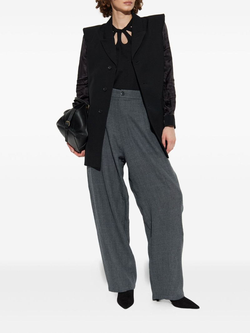 Noir Kei Ninomiya panelled blazer outlook