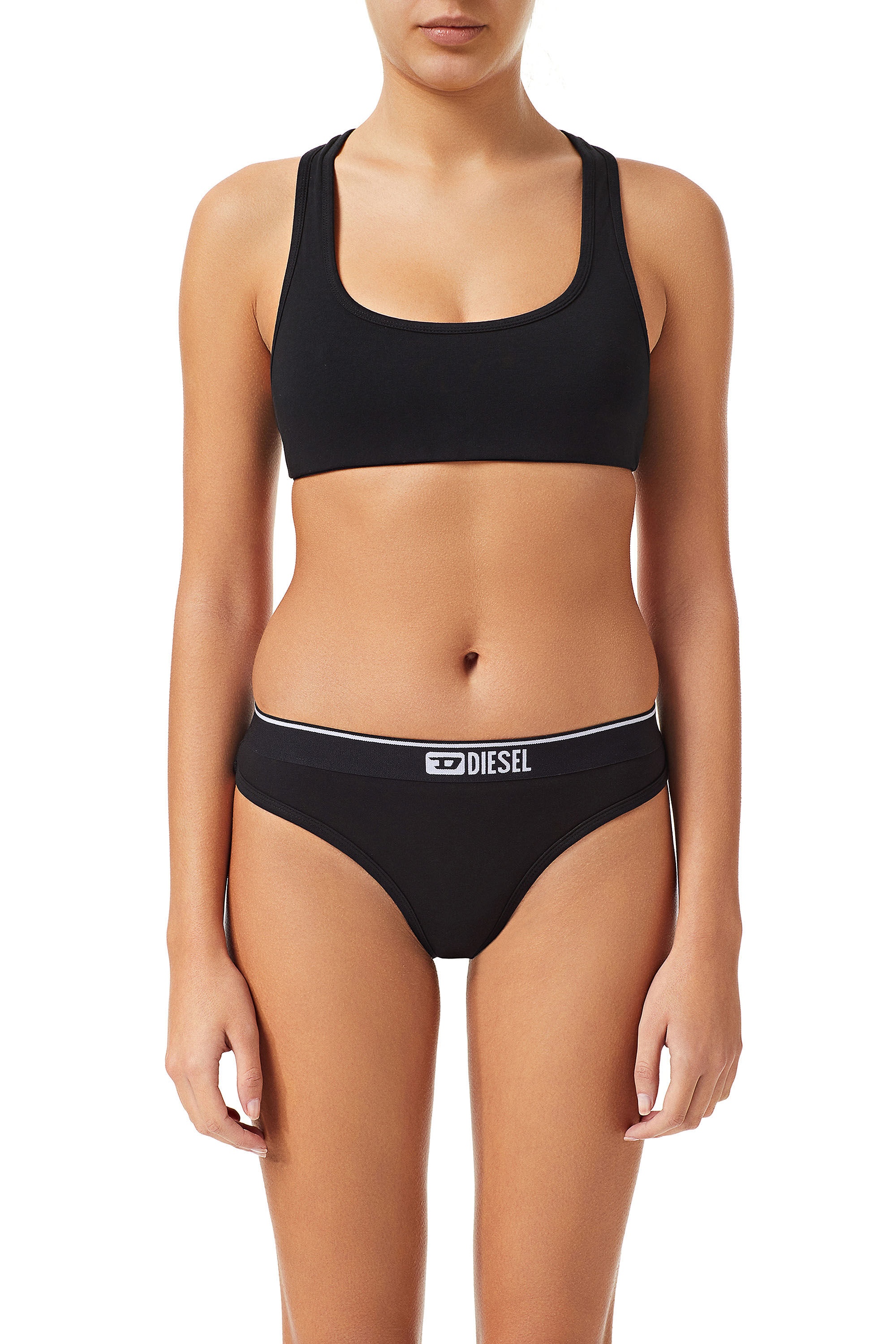 UFST-STARS-THREEPACK 3-pack thongs with logo waist｜マルチ