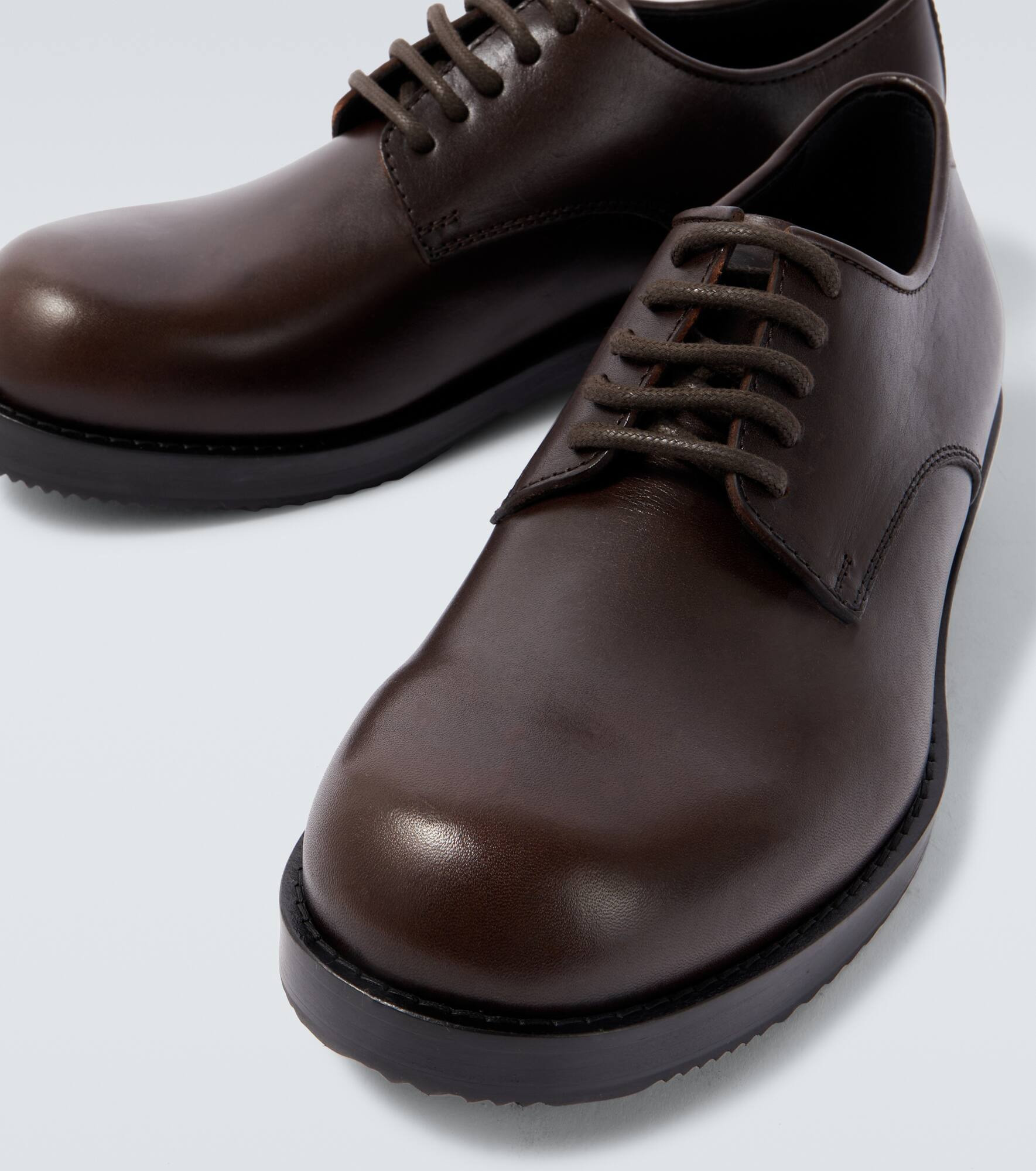 Leather Oxford shoes - 3