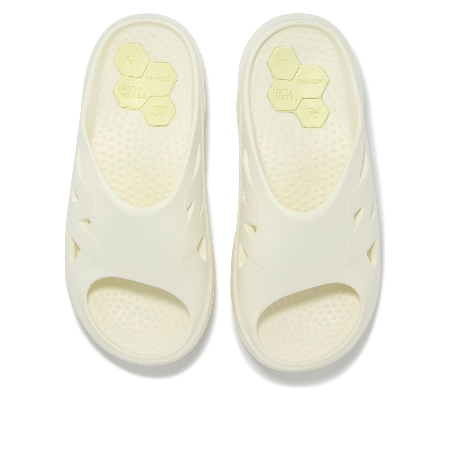 New Balance Fresh Foam RCVRY Slides 'Angora' RCVRYSC1 - 4