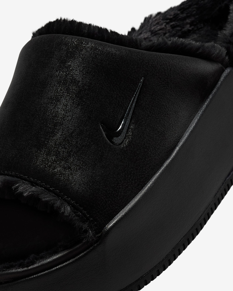 Nike Calm Elevation Fur Women's Slides 6
