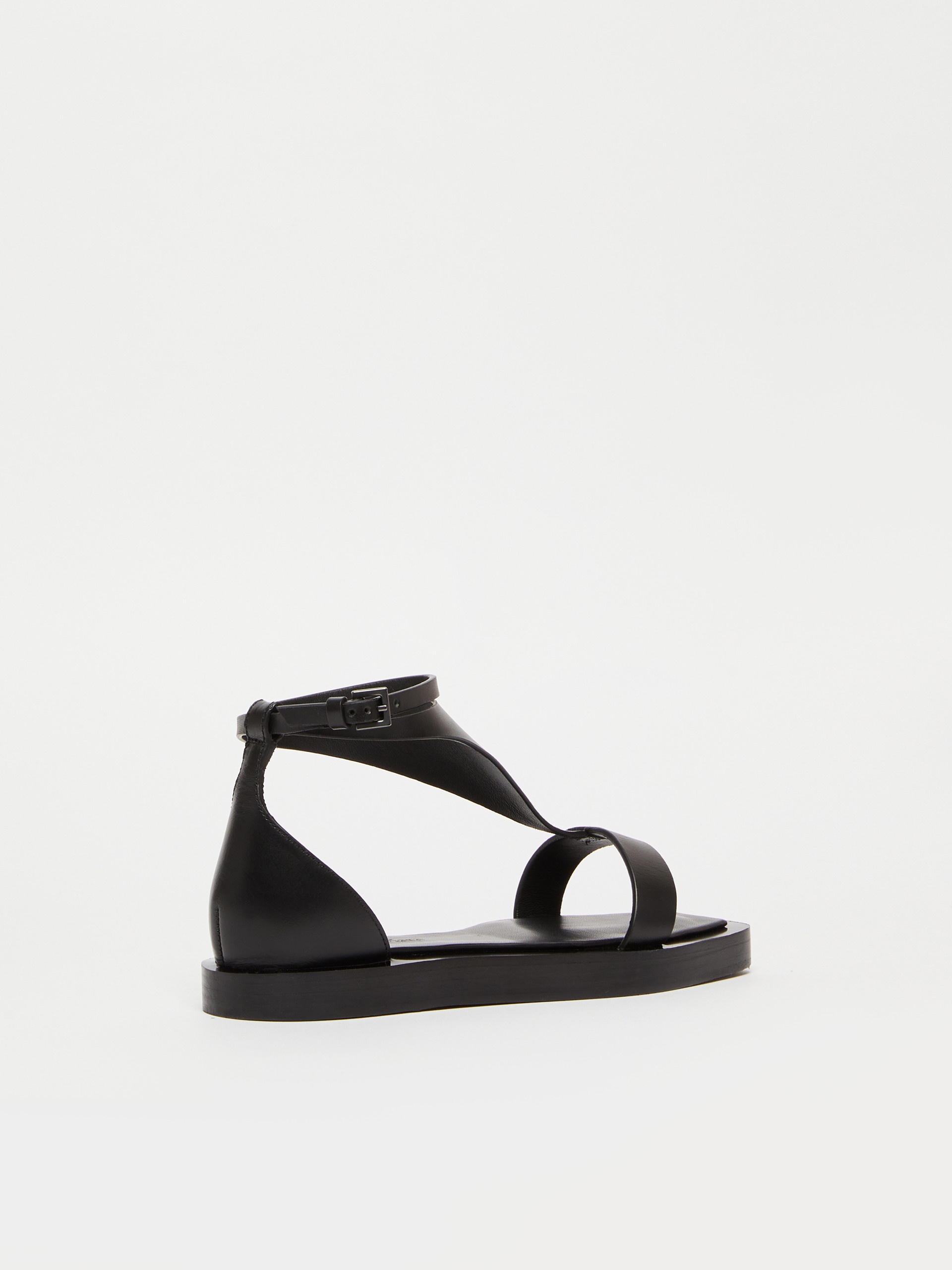 VELAFLAT Flat leather sandals - 3